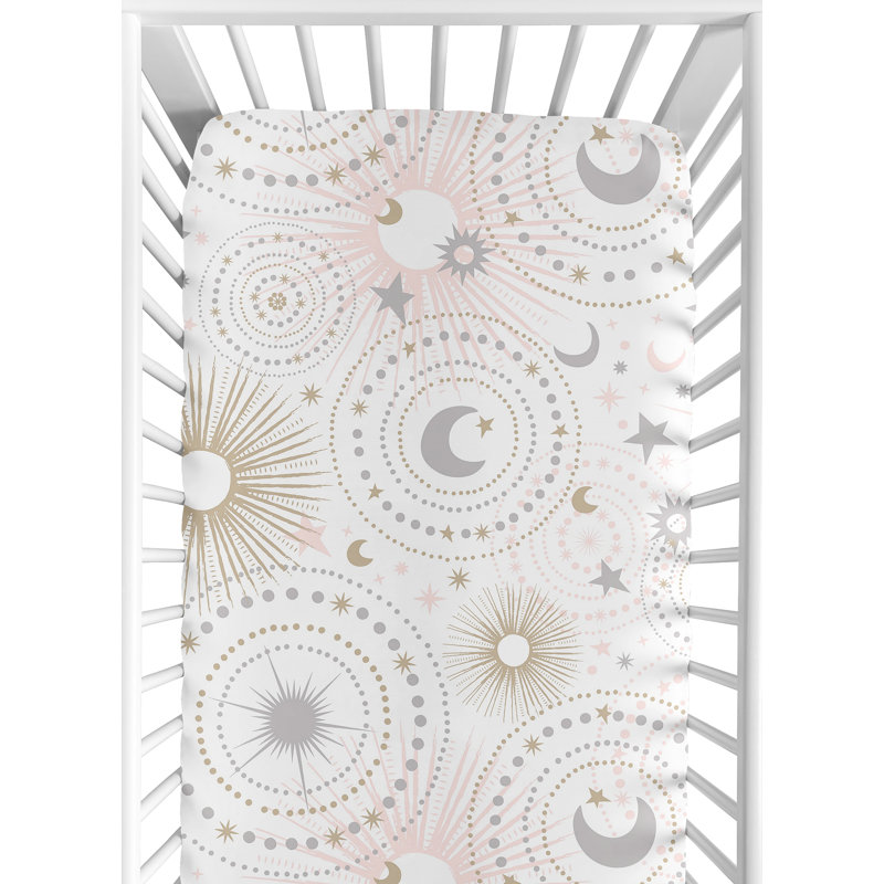 Sweet Jojo Designs Celestial Fitted Crib Sheet & Reviews Wayfair